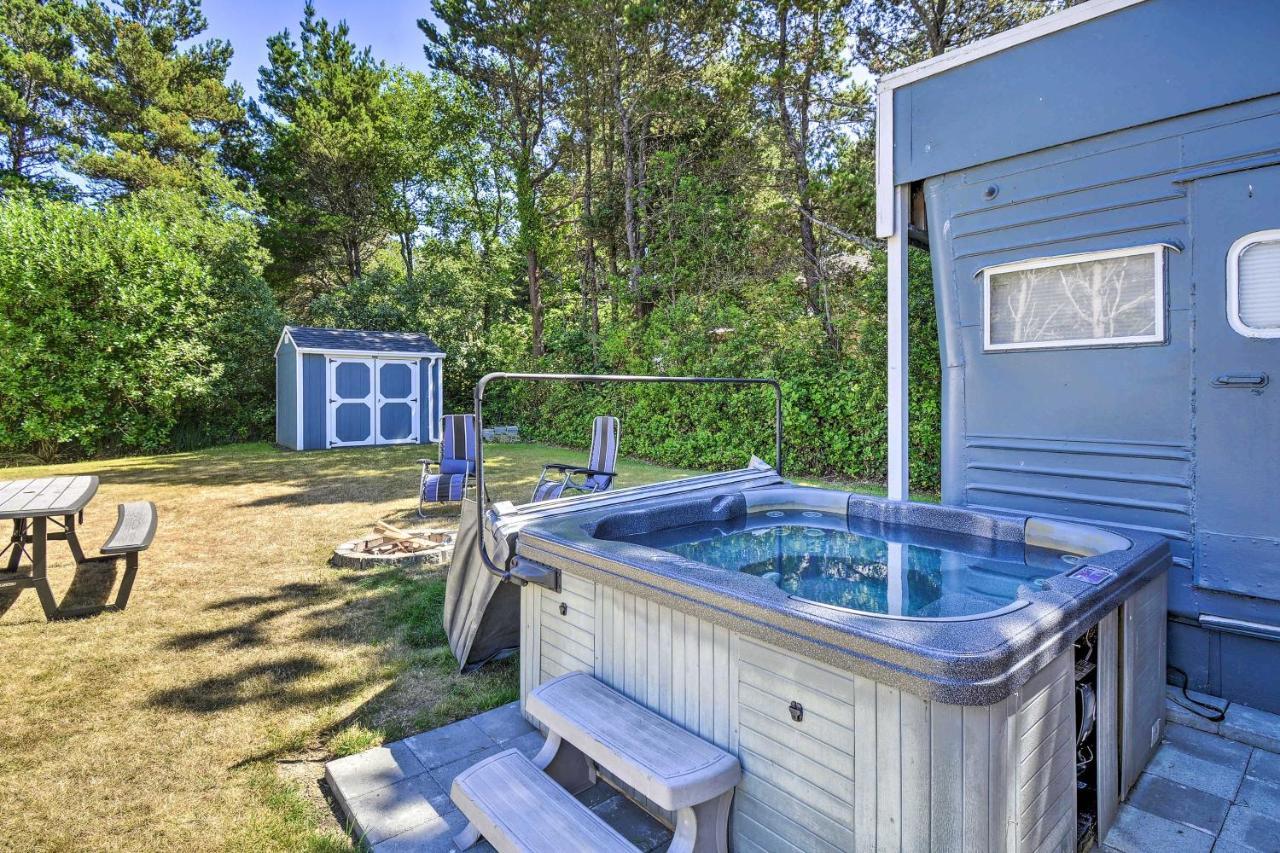 Coastal Pnw Gem With Hot Tub - Walk To Beach! Grayland エクステリア 写真